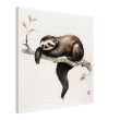 Embrace Peace with the Minimalist Zen Sloth Print 37