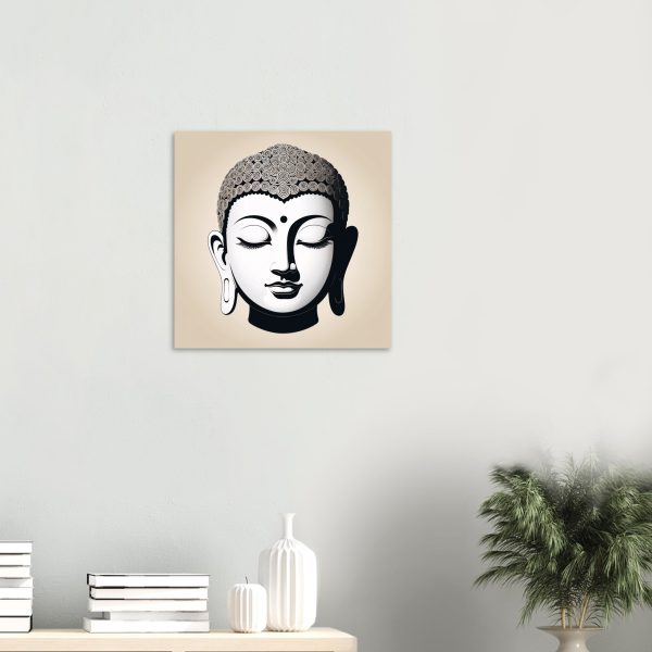 Zen Elegance: Buddha Swirls Poster 5