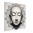 Mandala Harmony: Zen Buddha Canvas Elegance 36