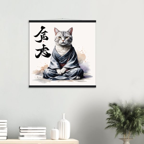 Zen Cat Wall Art: Find Your Inner Peace 4