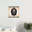 The Elegance of Black and Gold Buddha Canvas 13