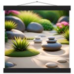 Zen Garden Harmony: Poster of Tranquility 7