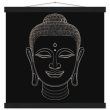 Monochrome Buddha Head Wall Art 31