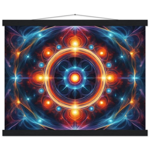 Celestial Harmony: A Zen Mandala Poster for Tranquil Spaces 4