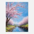 Springtime Serenity of a Pink Blossom River 20