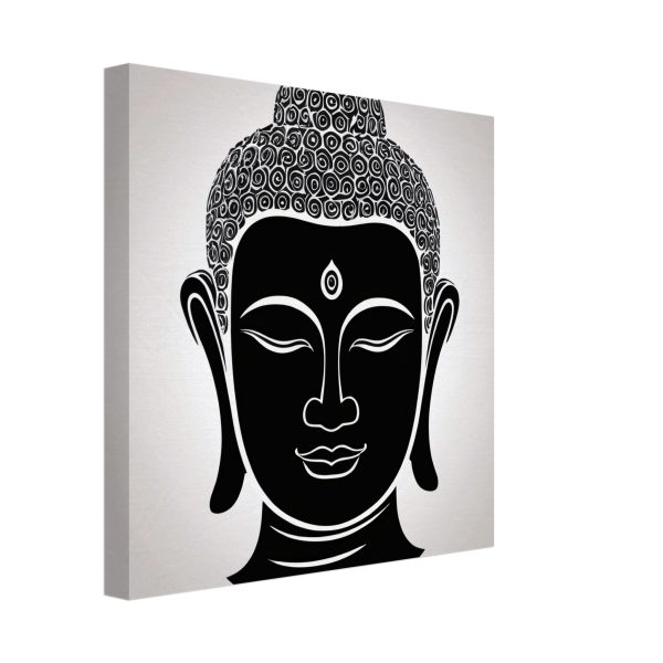 Mesmerizing Buddha Head Canvas 19