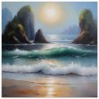 Harmony in Hues: Sunset Ocean Scene 31