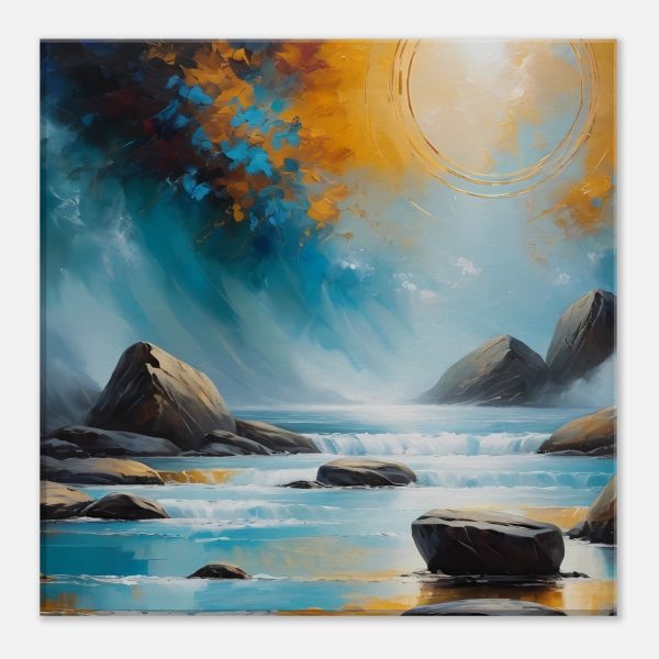 Tranquil Oasis – Canvas Art for Zen Serenity 3