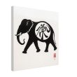 The Enigmatic Black Zen Elephant Silhouette 23