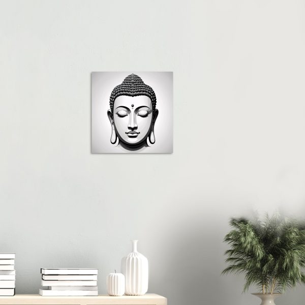 Zen Elegance: Buddha Head Wall Art Unveiled 7