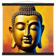 Zen Fusion: Buddha Head Elegance for Vibrant Spaces 23