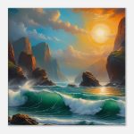 Tranquil Sunrise Seascape – Canvas Print 7