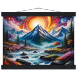 Zen Tapestry: A Symphony of Nature on Canvas 8