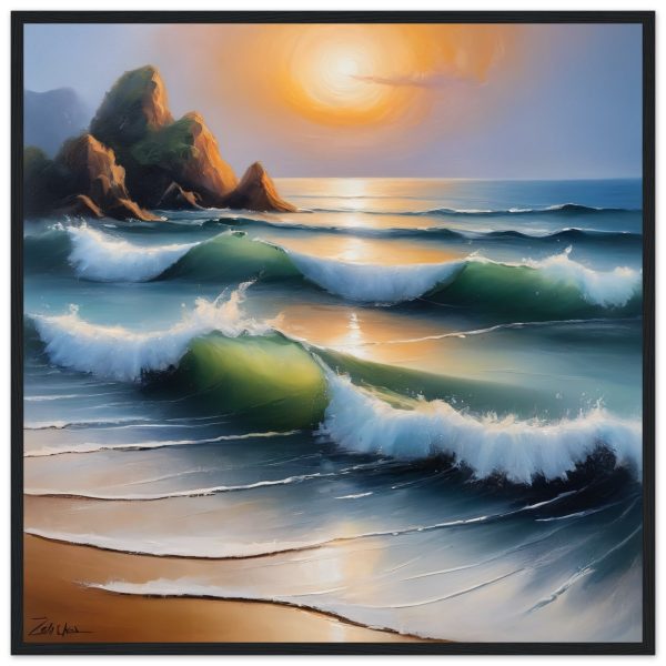 Tranquil Harmony of a Zen Ocean Scene 12