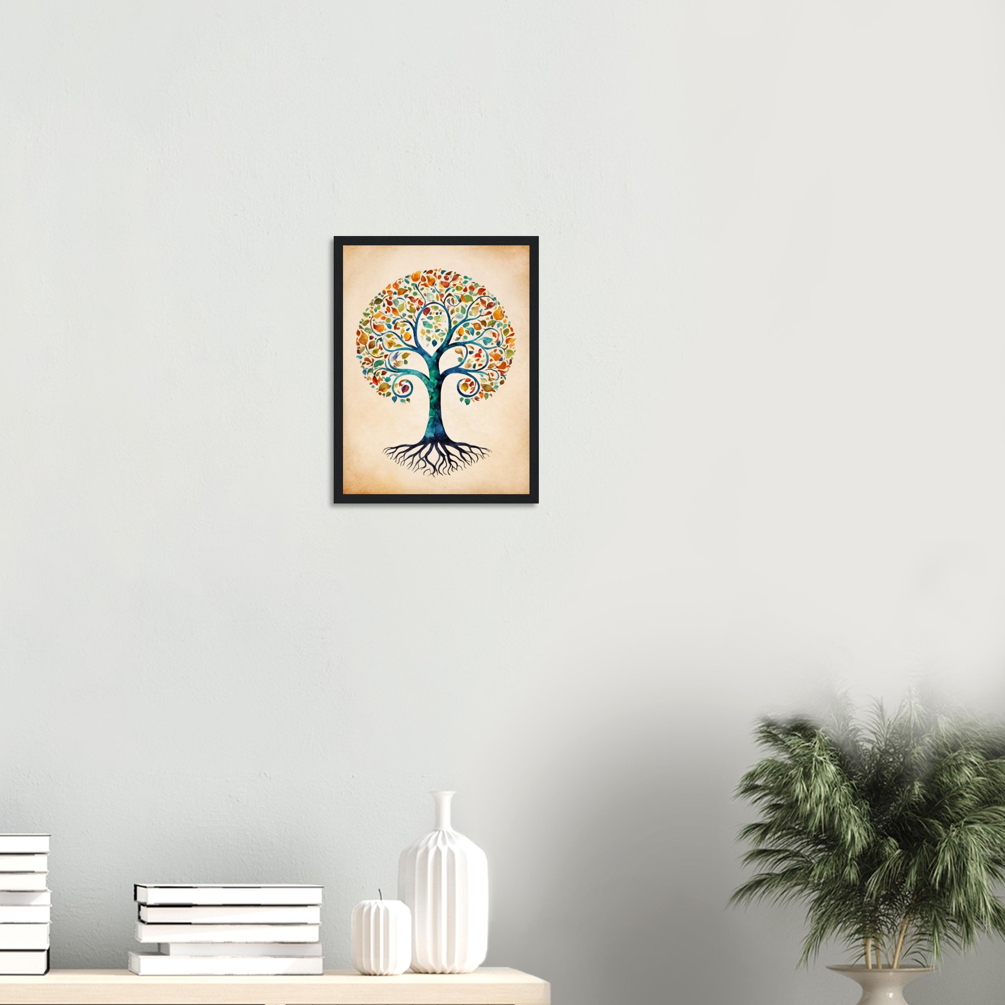 Mosaic of Life: A Watercolour Tree of Life 2