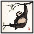 The Ethereal Charm of the Japanese Zen Sloth Print 36