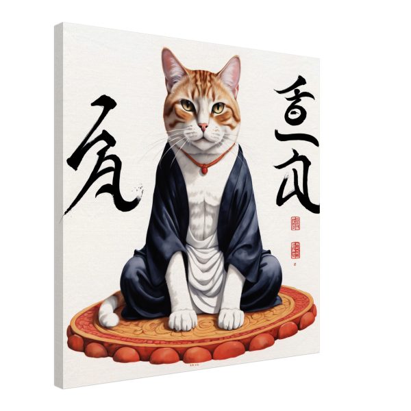 Zen Cat Wall Art – Feline Wisdom and Artistic 20
