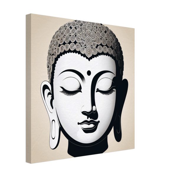Zen Elegance: Buddha Swirls Poster 6