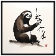 A Zen Sloth Print, A Minimalist Ode to Tranquility 30
