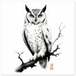 Unveiling the Enigma: A Closer Look at the Zen Owl Print 14