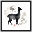 Elevate Your Space: The Black Llama Print 26