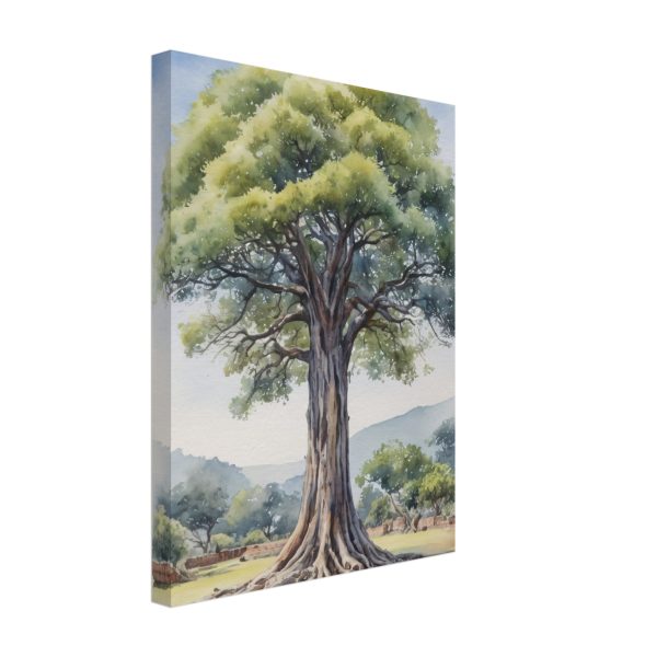 Serene Tree in Watercolour 2