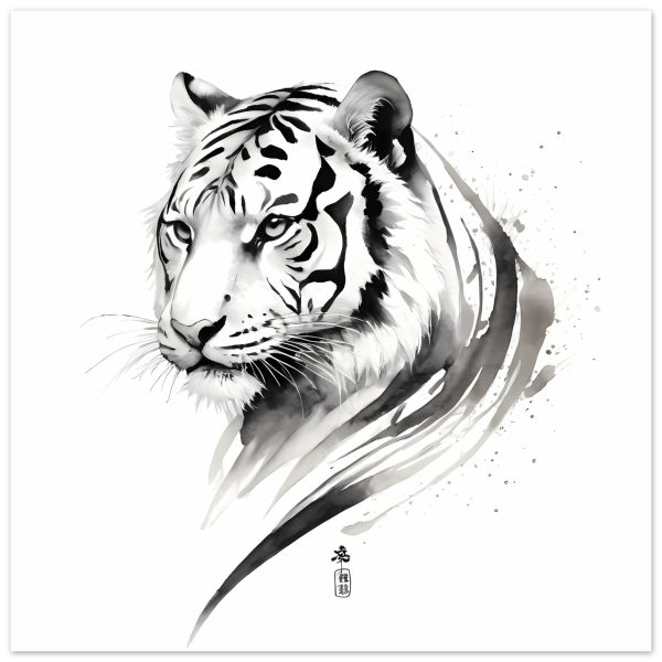 A Fusion of Elegance and Edge in the Tiger’s Gaze 9