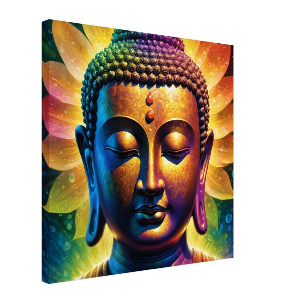 Chromatic Bliss: Zen Buddha Tranquil Revelation 19