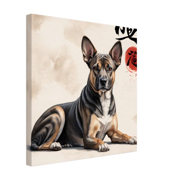 Zen and the Art of Dog: A Soothing Wall Art 7