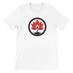 Elegant Red Lotus Blossom: Premium T-Shirt 7