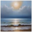Seascape of Zen in the Oil Painting Print 28