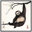 The Ethereal Charm of the Japanese Zen Sloth Print 32