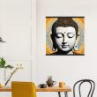 Harmony Unveiled: The Buddha Mandala Canvas 34