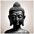 Elevate Your Space with the Enigmatic Buddha Head Print 25