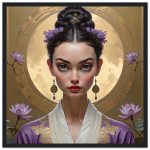 Lotus Serenity: Framed Poster for Elegance 6