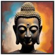 Mystic Luxe: Buddha Head Canvas of Tranquil Intrigue 27