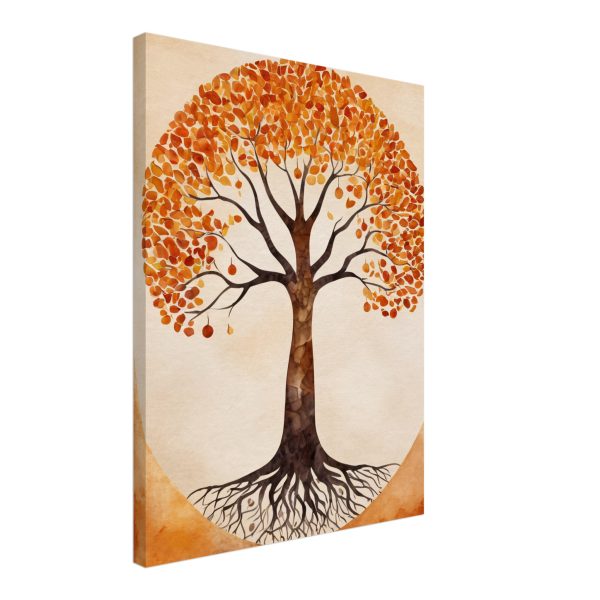 Autumn Splendor: A Watercolour Tree of Life 8