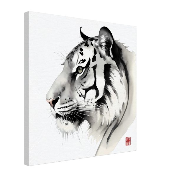 The Tranquil Majesty of the Zen Tiger Print 7