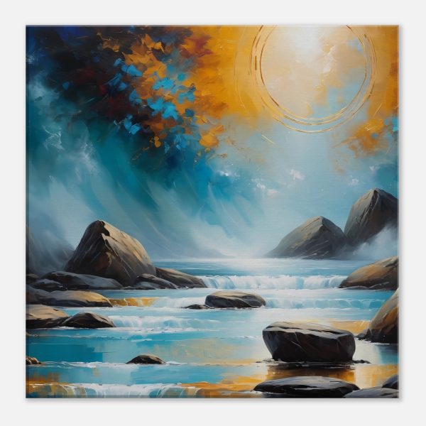Tranquil Oasis – Canvas Art for Zen Serenity 4