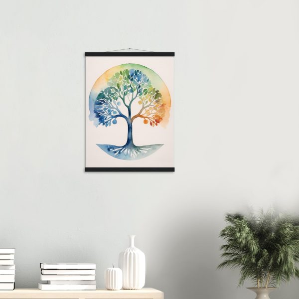 Lively Tree in Watercolour Art 11