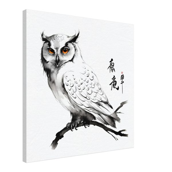 Exploring the Timeless Allure of the Chinese Zen Owl Print 9