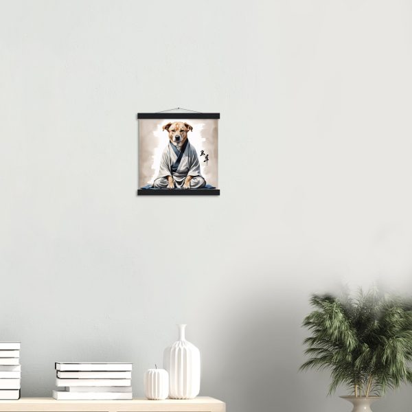 Elevate Your Space with Zen Dog Wall Art 21