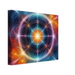 Harmony Unveiled: A Zen Kaleidoscope on Canvas 6