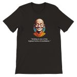 Zen Wisdom: Smiling Monk Meditation Tee 8