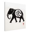 The Enigmatic Black Zen Elephant Silhouette 25