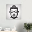 Zen Elegance: Buddha Head Wall Art Unveiled 20