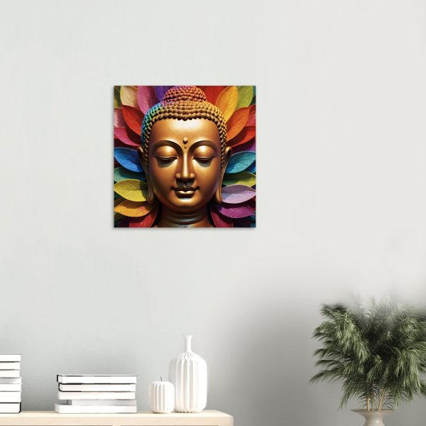 Zen Buddha Poster: A Symphony of Tranquility 8