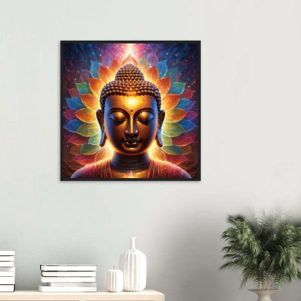 Zen Elegance: Golden Buddha, Lotus Serenity 7