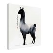 Embodied Elegance: The Llama in Chinese Ink Wash Splendor 35