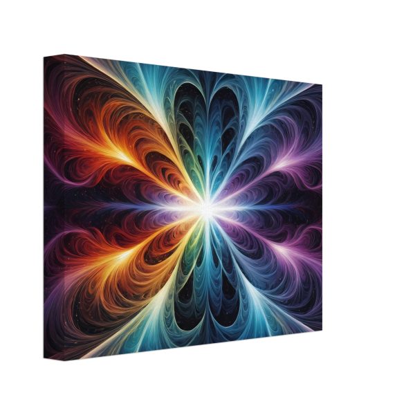 Cosmic Harmony: Zen Fractal Canvas Art for Tranquil Spaces 3
